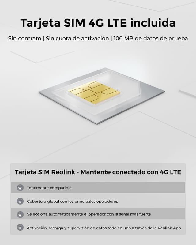 Thumbnail 5 de Reolink 3G/4G LTE Cámara Vigilancia Exterior Solar 5MP