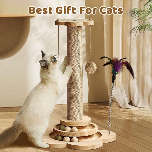 Thumbnail 6 de Cat Scratching Post 45 cm for Smaller Cats 🐱
