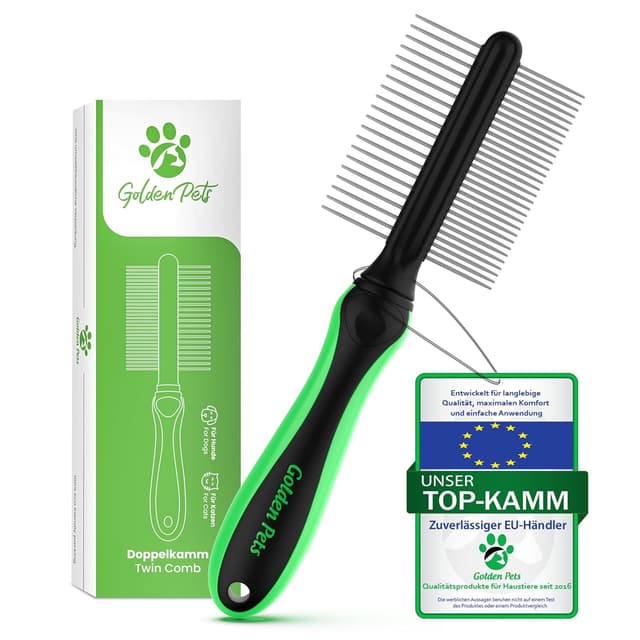 Imagen de Golden Pets Fell-Entwirrer Kamm für mittel bis langhaar 1 Stk en OfertitasTOP