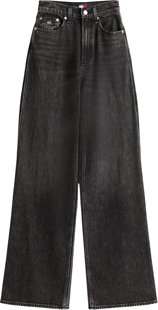 Detalle 1 de Tommy Jeans Damen Jeans Hose Claire High Rise im 5-Pocket-Style