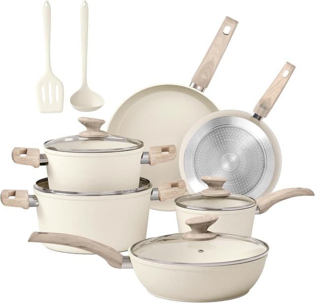 Thumbnail 6 de Kitchen Academy 12-Piece Nonstick Cookware Set