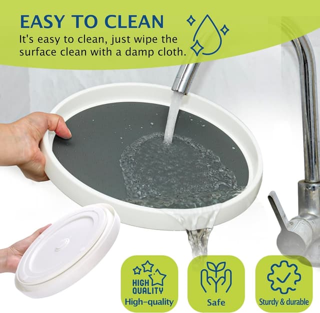 Thumbnail 5 de Lazy Susan Turntable 10 in Organizer Set