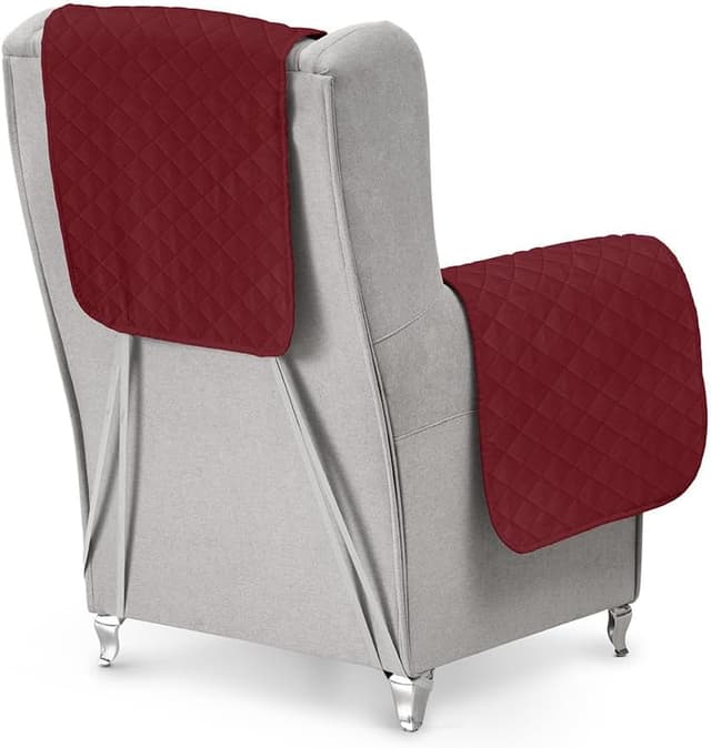 Detalle 2 de textil-home Copripoltrona LUKA 55 cm rosso