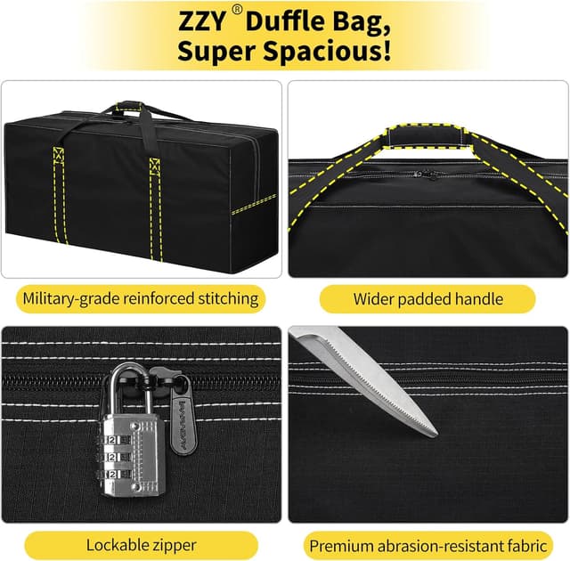 Detalle de 155L Extra Large Duffle Bag 42 inch holdall