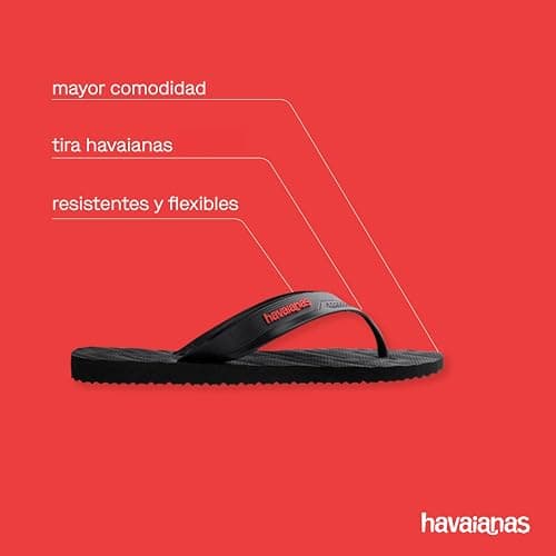 Detalle 2 de Havaianas Track Waves para hombre: chanclas con suela anatómica y agarre para el día a día
