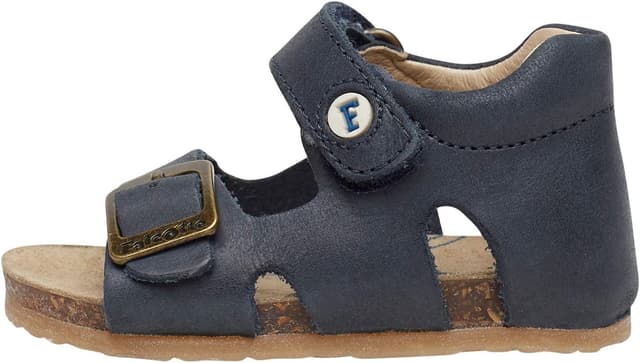 Detalle de Falcotto bea Sandalen aus Leder mit Klettverschluss und Schnalle