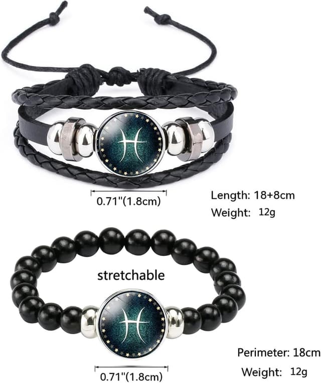 Detalle 2 de Caimeytie Sternbild Armband Set 18 cm
