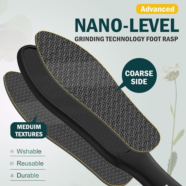 Thumbnail 4 de FVION Double-Sided Nano Glass Foot File for Callus Remover 🦶