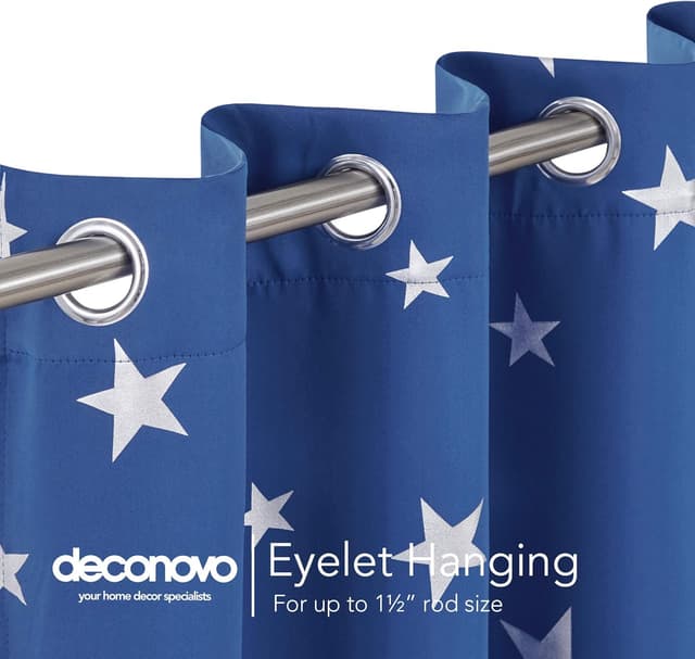 Thumbnail 3 de Deconovo Paire de rideaux occultants 117x137 cm