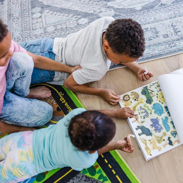 Detalle 2 de Wiederverwendbares Stickerbuch 150 Sticker