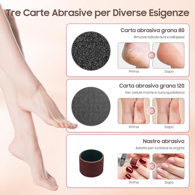 Thumbnail 3 de BoundlesEcho Set di pedicure 2 in 1 1200 mAh