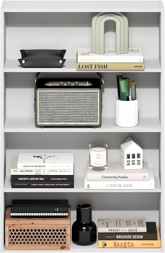 Detalle 2 de Libreria Furinno Basic a 4 ripiani