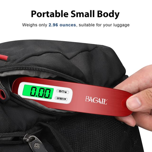 Thumbnail 6 de BAGAIL Báscula de Equipaje Digital 50 kg