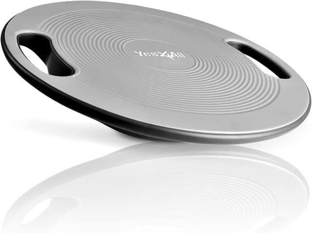 Detalle 2 de Yes4All 350LBS Professional Wooden Balance Board for Physical Therapy (Anti-slip rocker wobble board)