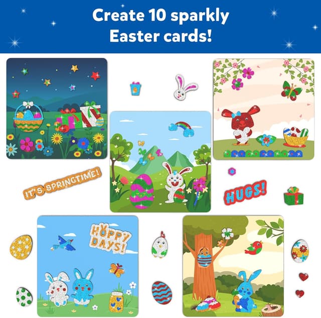 Thumbnail 1 de Skillmatics Foil Fun Easter Cards for kids age 4