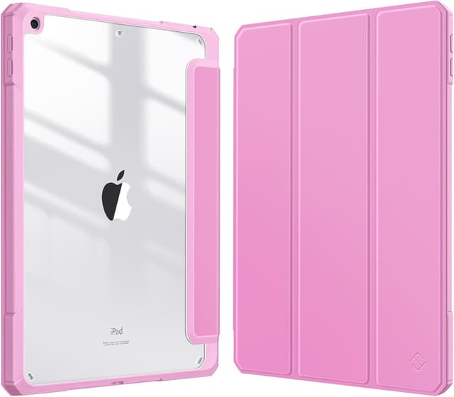Detalle de FINTIE Hybrid Case for iPad 10.2 inch, Lilac Pink