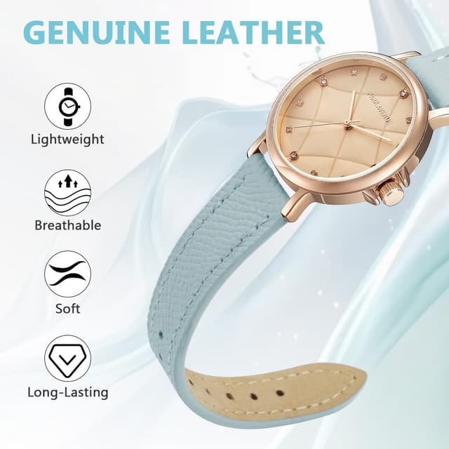 Thumbnail 2 de Aucuu Bracelets de Montre Élégants 16–20 mm