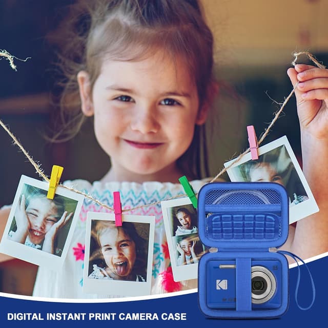 Thumbnail 6 de Canboc Hard Case for Kodak PIXPRO FZ55/ FZ45/ FZ43/ FZ53 (blue) – case only vlogging camera bag