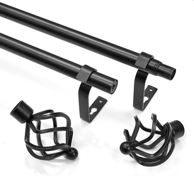 Thumbnail 6 de Deconovo Tringle à rideaux 76–175 cm 🪟