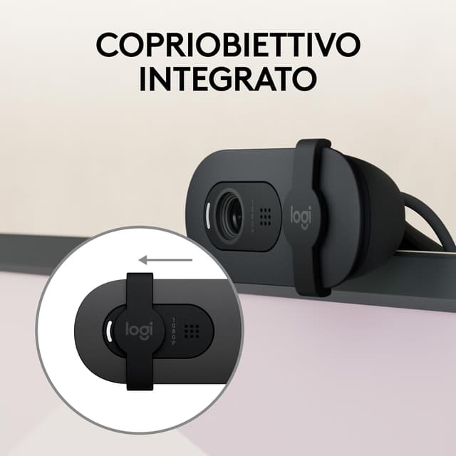 Thumbnail 3 de Logitech Brio 100 Full HD 1080p per streaming