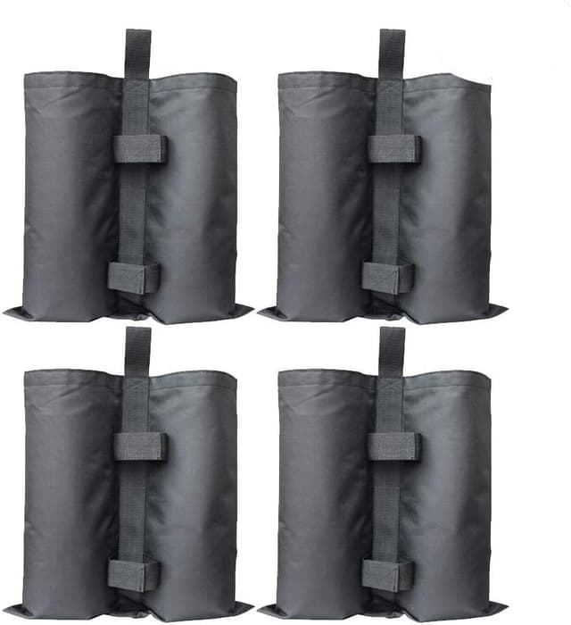 Detalle de Set di 4 sacchi di sabbia RIOGOO (11,3–13,6 kg ciascuno) per tendine pop-up e tende zavorrate