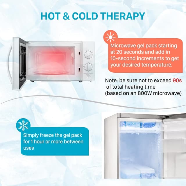 Thumbnail 4 de Comfytemp Knee Ice Pack Wrap 27x35cm