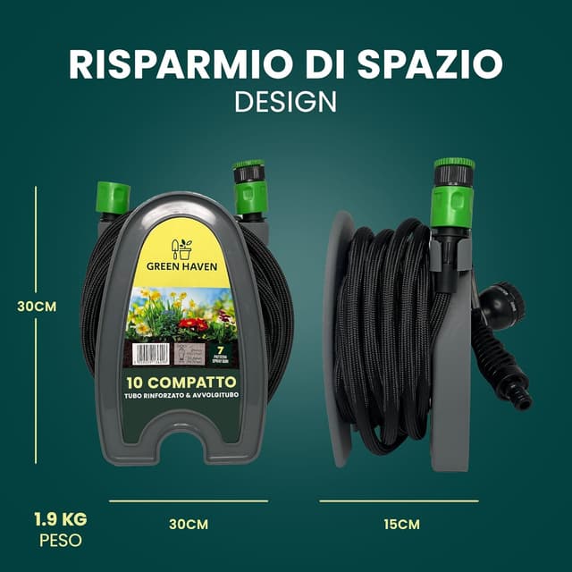 Thumbnail 2 de Green Haven Avvolgitubo giardino 10 m