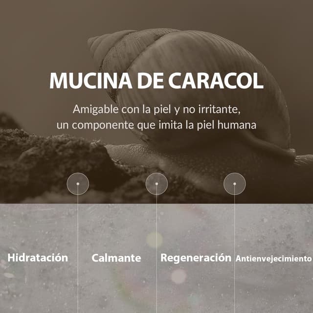 Detalle de MIZON Limpiador Facial baba de caracol 60 ml