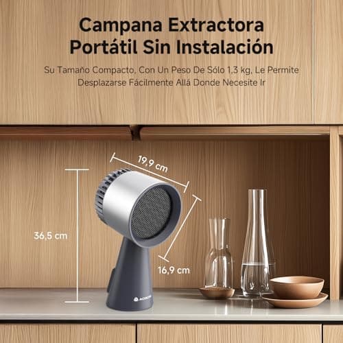 Thumbnail 7 de AAOBOSI Campana Extractora Movible