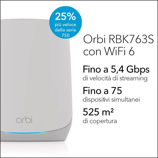 Thumbnail 1 de NETGEAR Orbi RBK763S WiFi Mesh AX5400