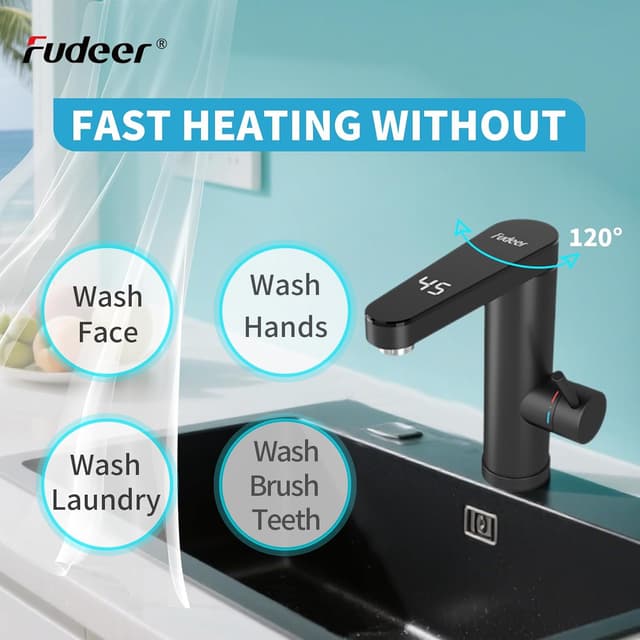 Detalle de Fudeer Instant Hot Water Tap 3.3KW