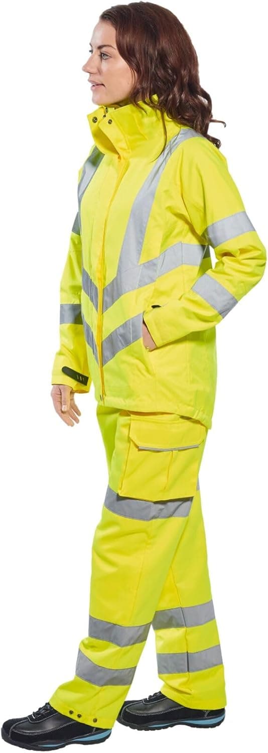 Detalle de Veste haute visibilité Portwest Lw70 respirante avec capuche amovible (1 pièce)