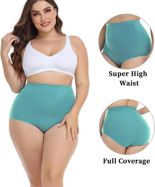 Detalle de Wirarpa 4 Pack Cotton Knickers