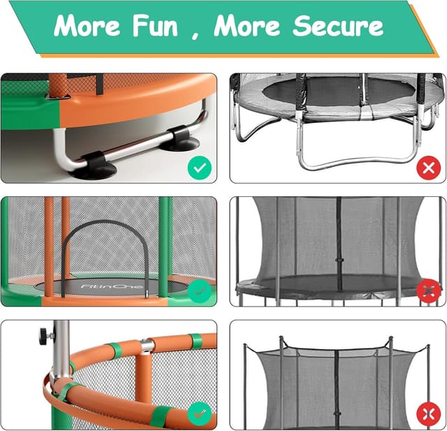 Thumbnail 6 de FitinOne 55-Inch Toddler Trampoline
