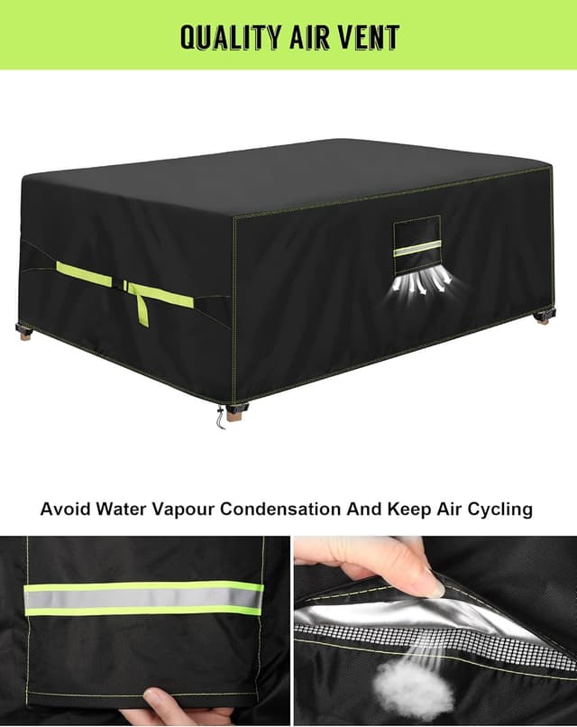 Detalle de VDISRR housse table de jardin 250x210x90