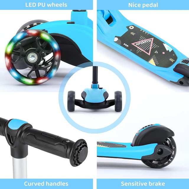 Thumbnail 5 de BremToy Roller Kinder mit Sitz Blau