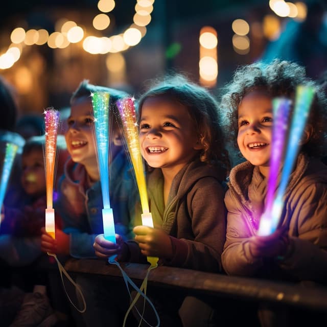 Thumbnail 1 de SHQDD Glow Fiber Wands Set