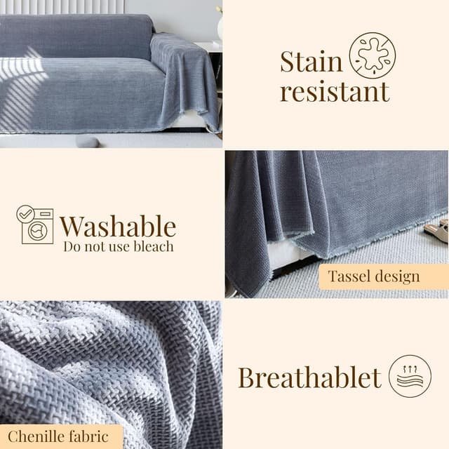 Detalle 2 de MAGIC SELECT Cubre Sofá 180×230 cm