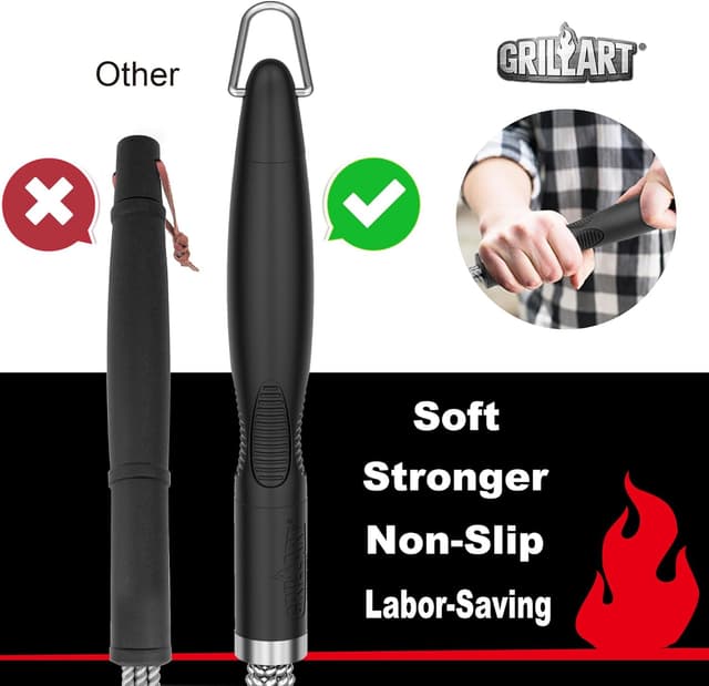 Thumbnail 1 de GRILLART Wizard Tool BR-8115 grill brush for grates