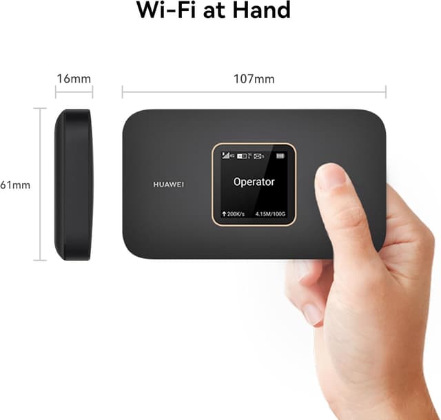 Detalle 2 de Huawei E5785 4G+ Mobile WiFi Router 3 (Cat.7) – portable 4G mobile hotspot with SIM