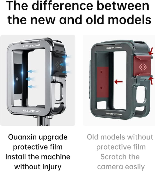 Detalle 2 de TELESIN Vertikales GoPro-Käfiggehäuse 80 g