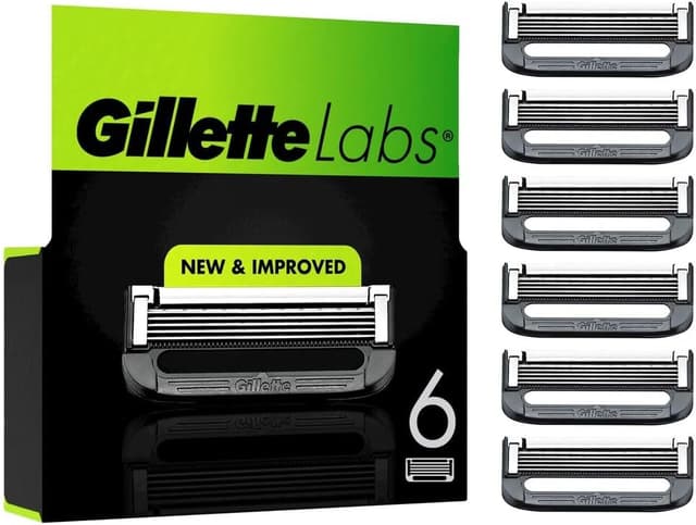 Detalle de Gillette Labs Rasierklingen 6 Originalklingen
