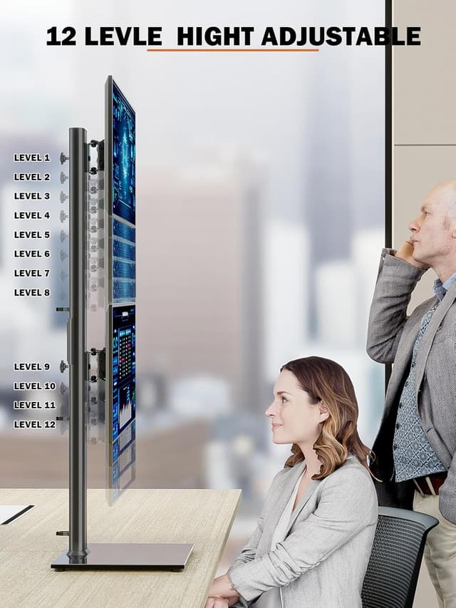 Detalle de Hemudu Dual Monitor Ständer 13–34 Zoll