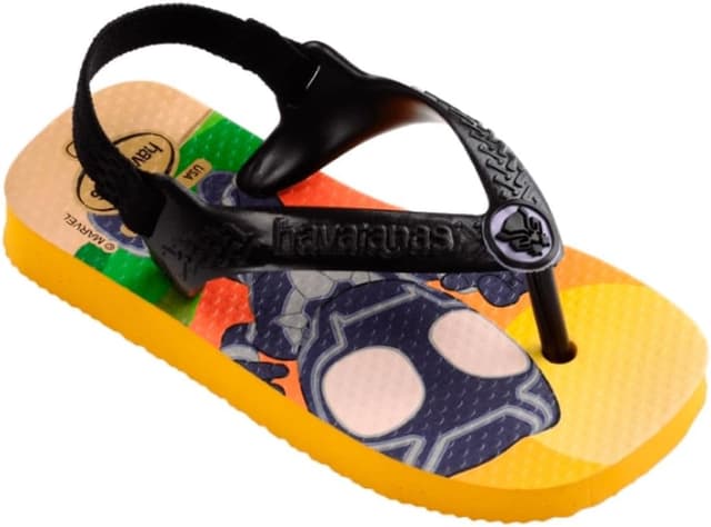 Detalle 2 de Havaianas Baby Marvel Zehentrenner unisex bébé : des tongs confortables, antidérapantes et légères