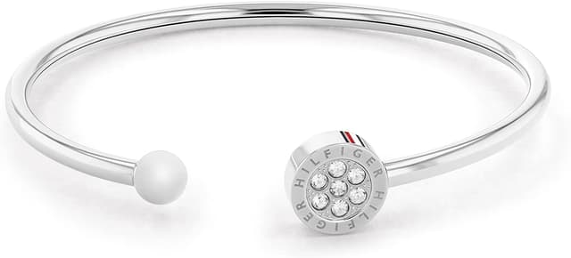 Detalle de Tommy Hilfiger Pulsera Bangle abierta 6x5 cm