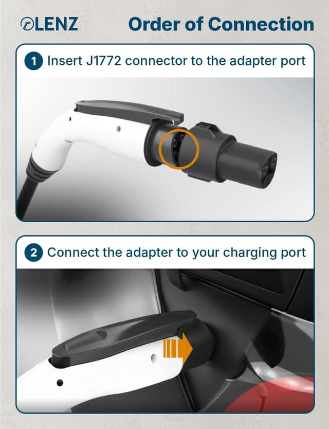 Thumbnail 4 de LENZ J1772 Adapter 80A for Tesla