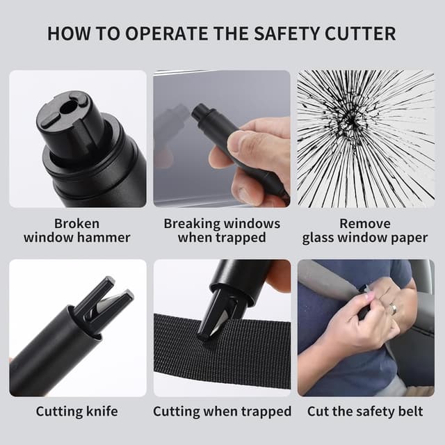 Thumbnail 3 de Gurtschneider Notfallhammer 2er Set TÜV