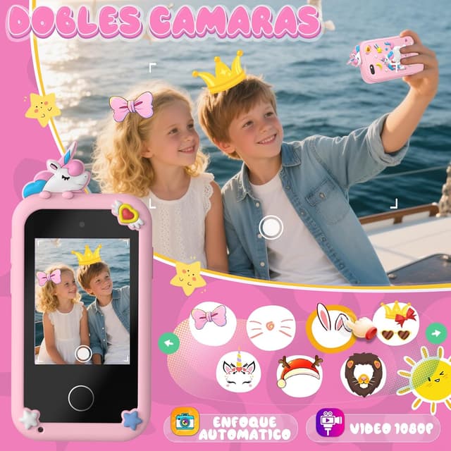 Detalle de Fippesax Kinder Handy 2,8 Zoll