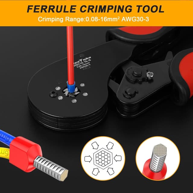 Thumbnail 6 de Ferrule Crimping Tool Kit ferrule crimping tool kit