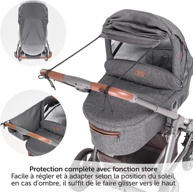 Detalle 1 de Pare soleil UV 50+ Zamboo pour poussette